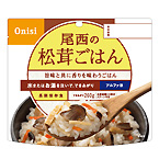 【訳あり・特価】　アルファ米　尾西の松茸ごはん　100g（1食分）　賞味期限:2027年10月以降